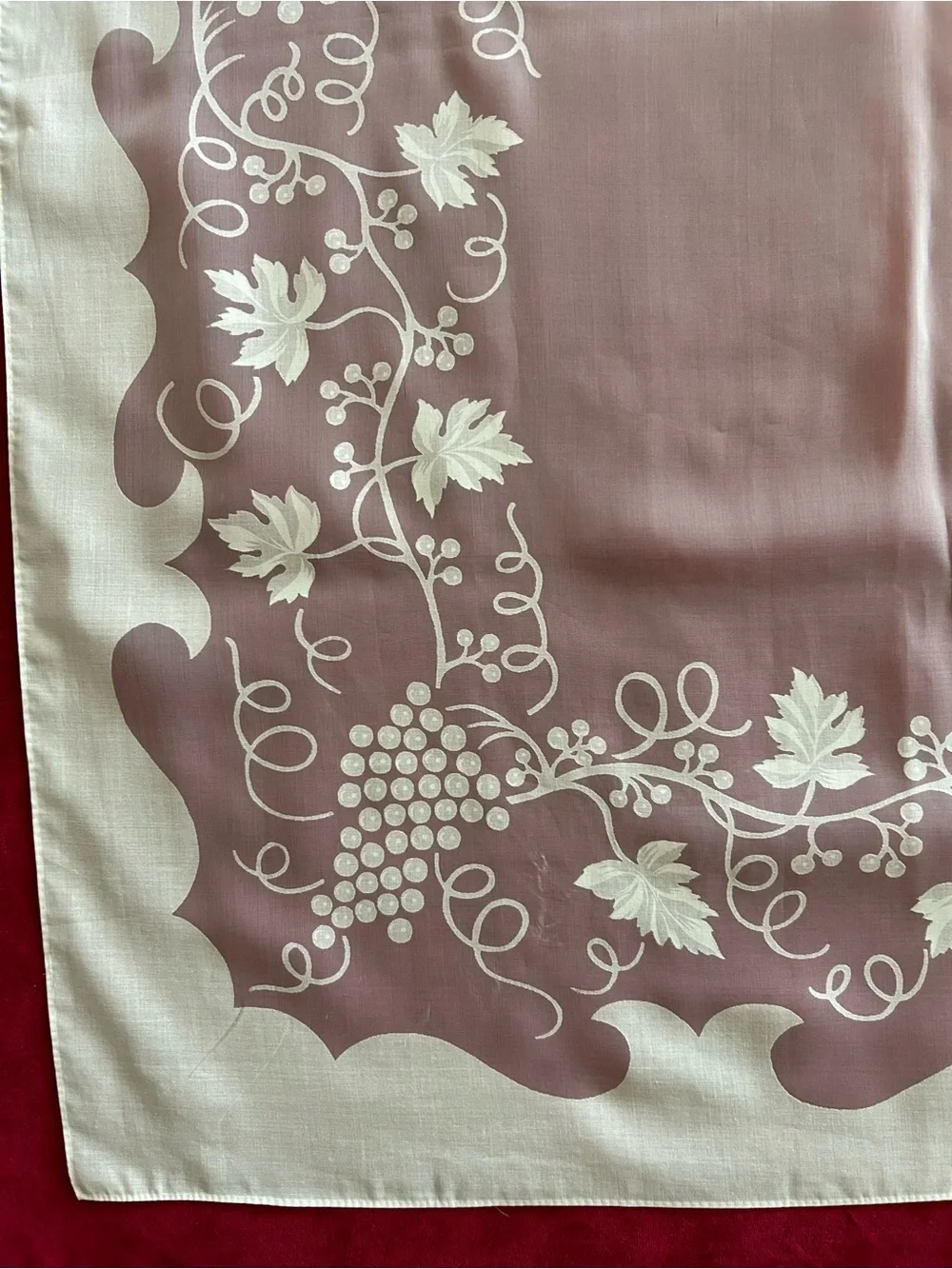 Makylene vintage tablecloth